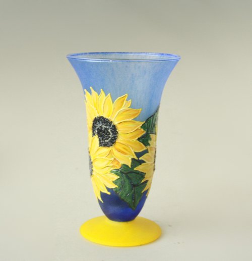 手描きてがきの花瓶 楽天市場】花を絵画のように飾れる花瓶。絵になる花瓶 kaki A3