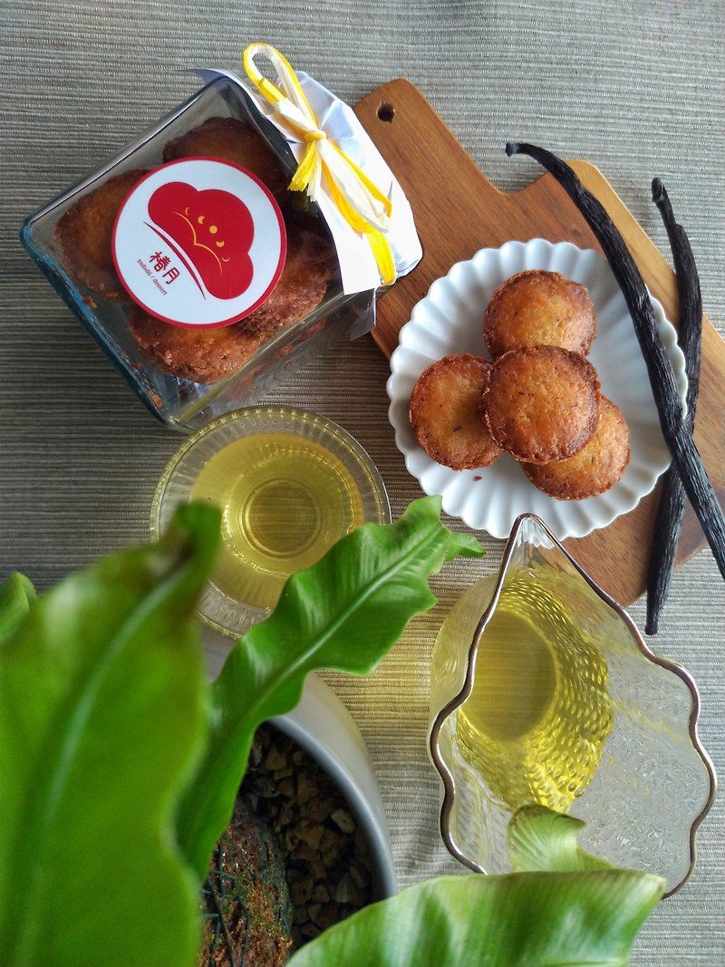 【Chunyue】Vanilla Brittany Shortbread I Hand-made Tea Fruit Series - Handmade Cookies - Fresh Ingredients 