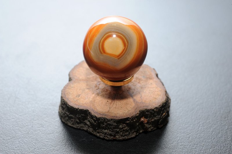 帶財眼纏絲瑪瑙(Sardonyx) 礦石/水晶/靈修/開運/招財/避邪/血液 - 擺飾/家飾品 - 水晶 