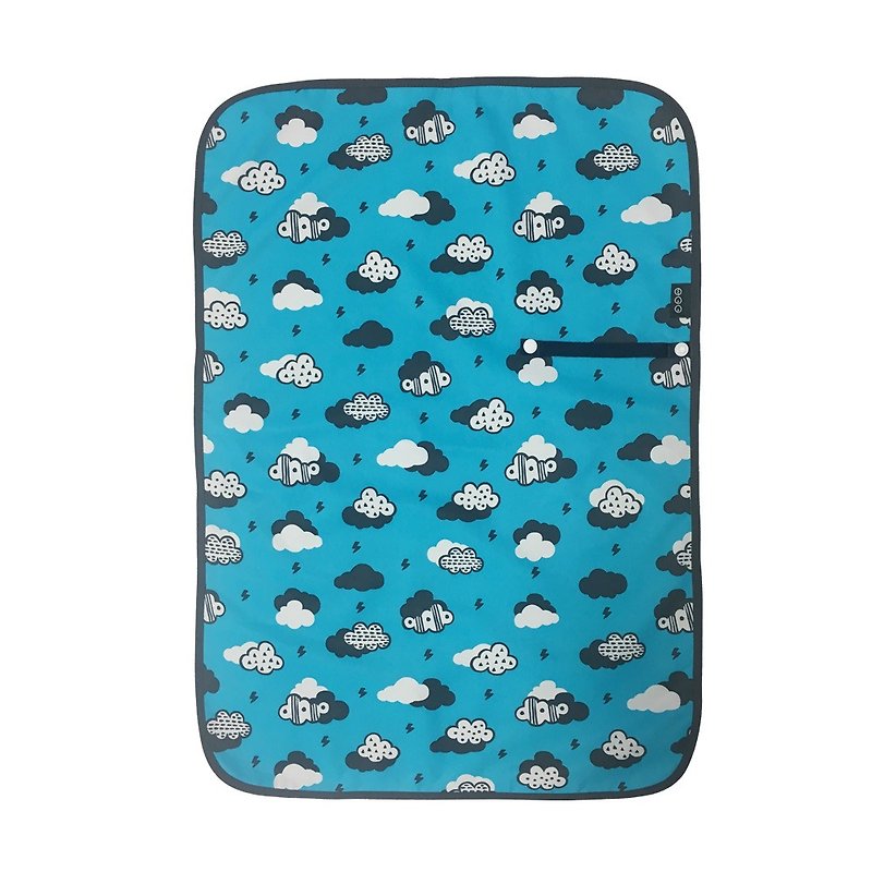 OGG Adventure Fun sided Universal waterproof mat ♥ rumbling clouds (limited edition) - Other - Polyester Blue
