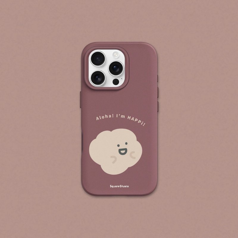 SolidSuit經典背蓋手機殼∣方坊系列/樂樂登場 for iPhone - 手機殼/手機套 - 塑膠 多色