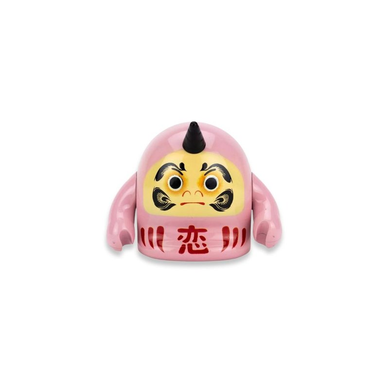 【原創公仔】達摩獨角恐龍粉 - 玩偶/公仔 - 塑膠 粉紅色