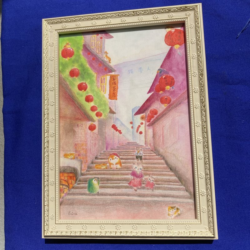 世界シリーズ原画　台湾 - 海報/掛畫/掛布 - 紙 紅色