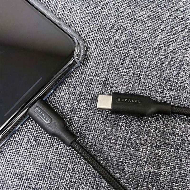 MFI certified USB-C to Lightning charging cable (1.2m) - Chargers & Cables - Other Materials Black