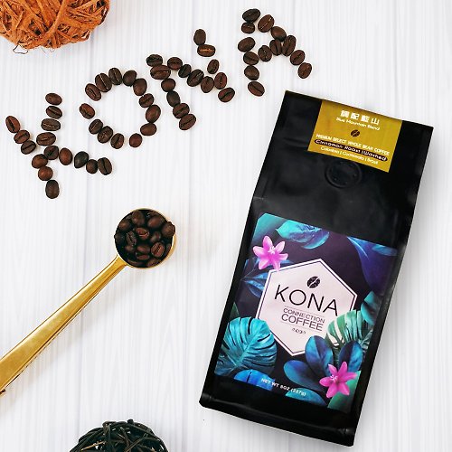Kona Coffee 可娜咖啡 可娜行家調配藍山咖啡豆8OZ