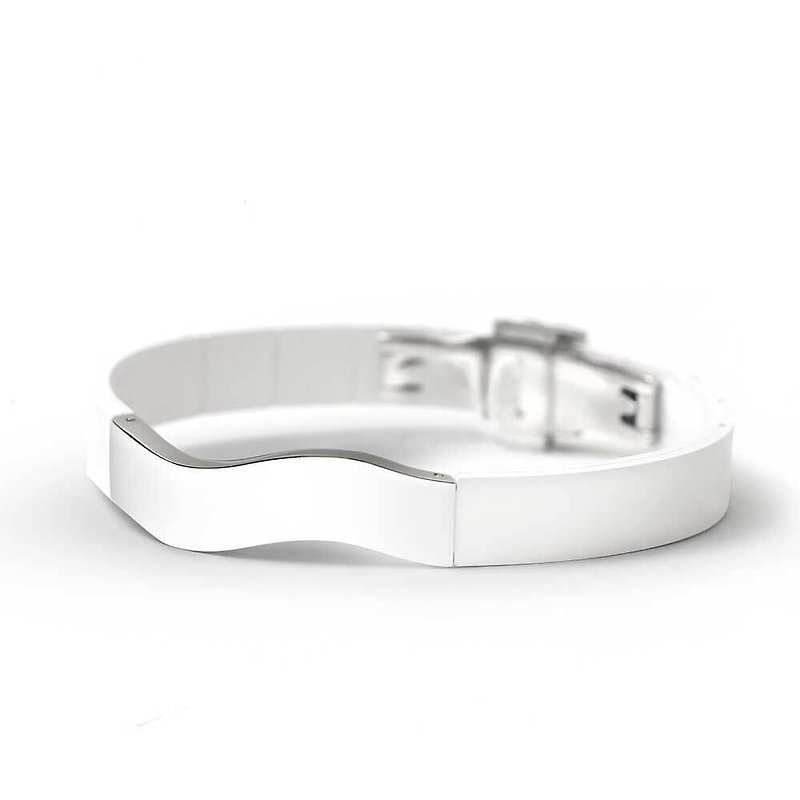 [Artificer] Tide (lite) Health Club Bracelet - Bracelets - Other Metals White