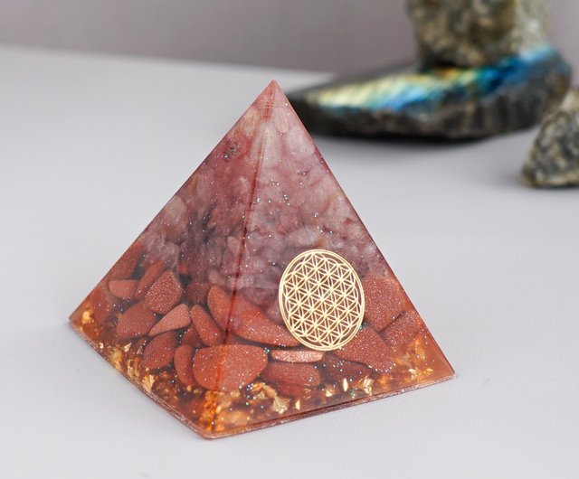 巾着のようなボトル入り・ブルーローズのオルゴナイト 巾着のようなボトル入り・ブルーローズのオルゴナイト UVレジン