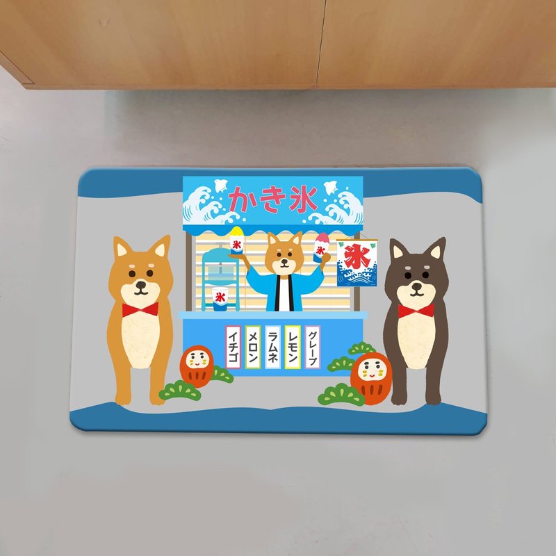 柴犬 加厚仿羊絨 地毯 - 地墊/地毯 - 其他材質 卡其色