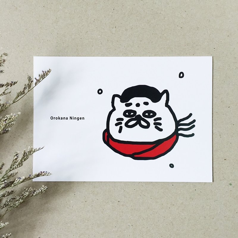 Postcards - Goro scarves - การ์ด/โปสการ์ด - กระดาษ ขาว
