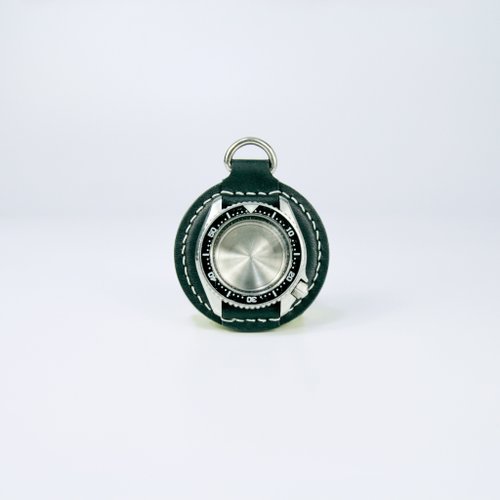 本革懐中時計（時計を懐中時計に改造したもの） - ショップ