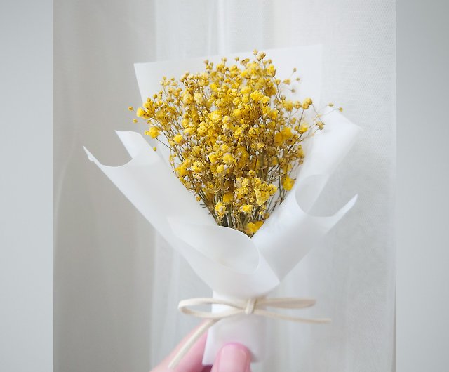 White Carnation & Baby's Breath Wrist Corsage – Bunches Direct Canada