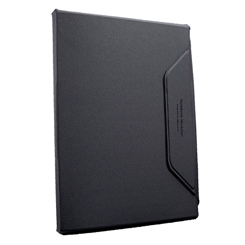 Dutch allocacoc A4 wild notebook / gray black - Notebooks & Journals - Polyester Black