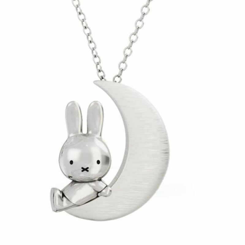 MIFFY & THE MOON STERLING SILVER PENDANT - Bracelets - Sterling Silver Silver