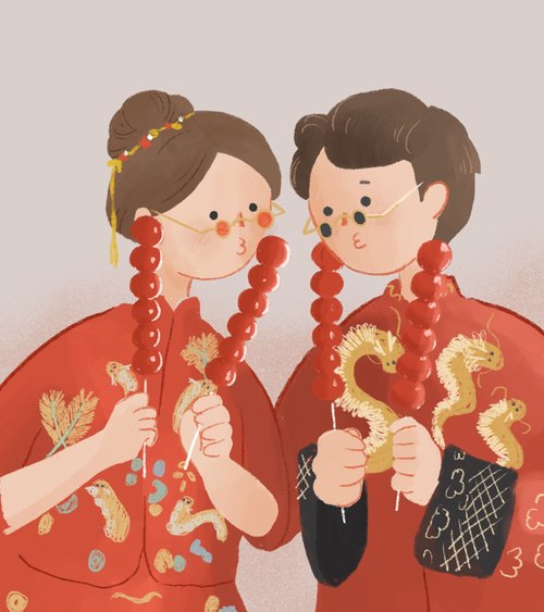 小馨窩xinnest 【數位】人像似顏繪 插畫風 紀錄每個美好時刻