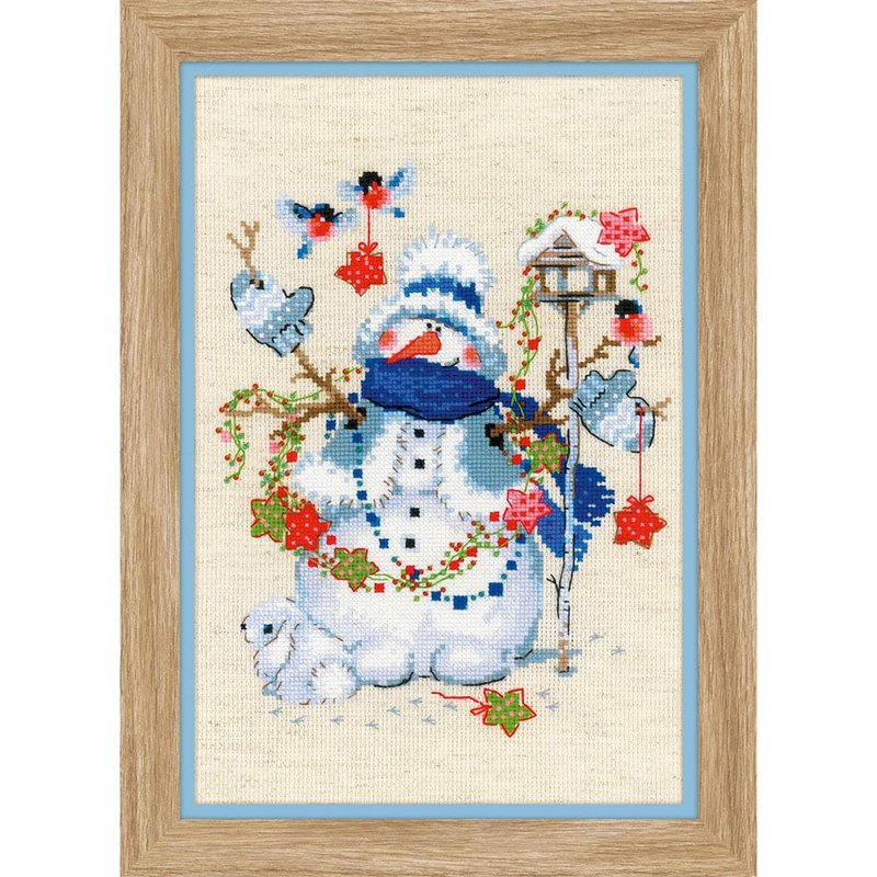 1757 - RIOLIS Cross Stitch Kit - Christmas Eve - เย็บปัก/ถักทอ/ใยขนแกะ - วัสดุอื่นๆ 