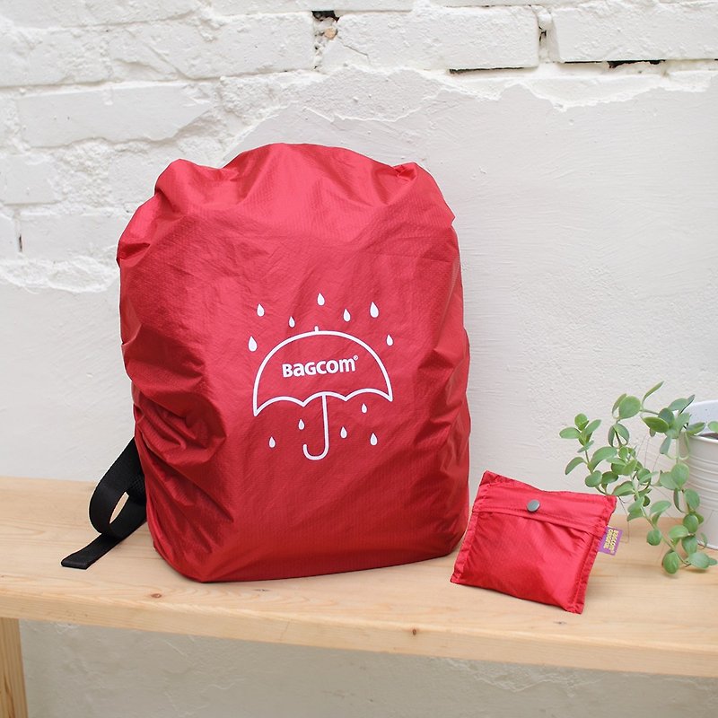 Rain Cover-Red_108009 - Backpacks - Other Materials Red