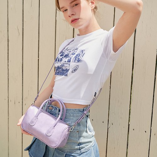 Jolly 韓國CHERI BAG | 淺紫色 | 長方 側背包 斜孭袋