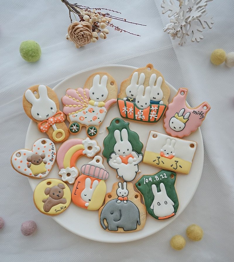 Little Rabbit Frosted Cookies Salivary Cookies - คุกกี้ - อาหารสด 