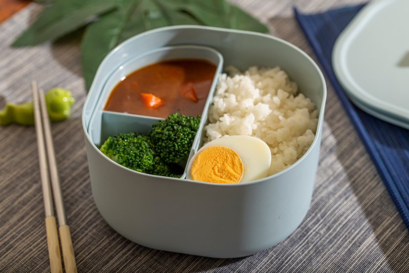 Daily bento box full version + simplified version 2 set crisper box environmentally friendly lunch box separated lunch box - Lunch Boxes - Eco-Friendly Materials 