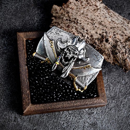 Pirate skull shaped belt buckle/belt head (only the belt head itself) │ MF  select - Shop mfselect Belts - Pinkoi