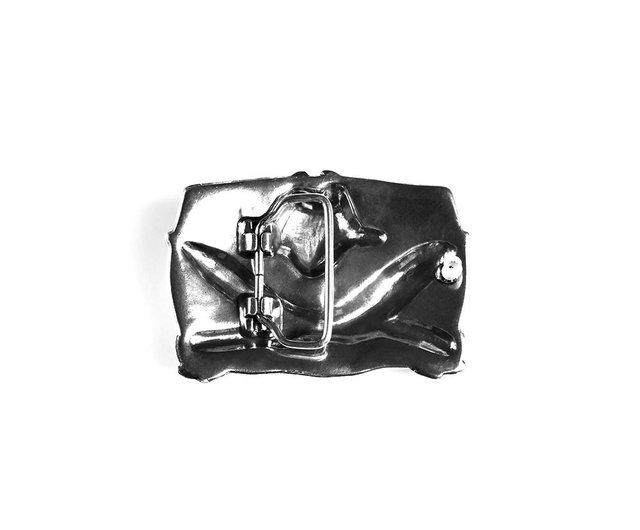 海賊ドクロ型ベルトバックル/ベルトヘッド（ベルトヘッド本体