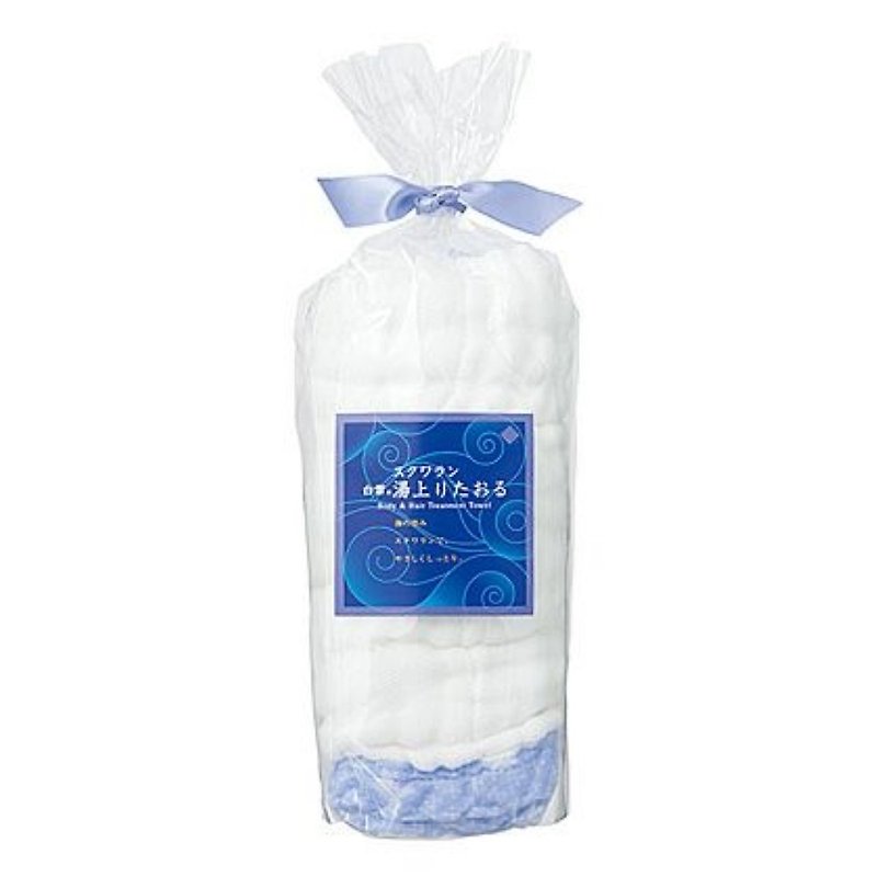 Snow White Squalane Moisturizing Wipes (Large) / Blue - Towels - Other Man-Made Fibers White