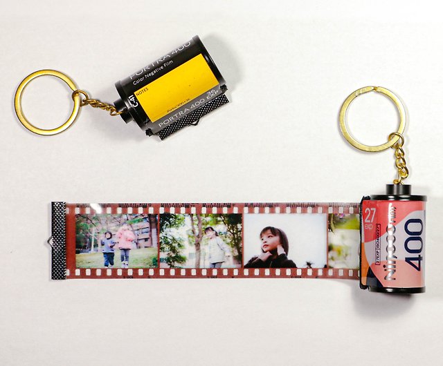 Customized Gift] Vintage Film Keychain Pendant - Shop yinwow