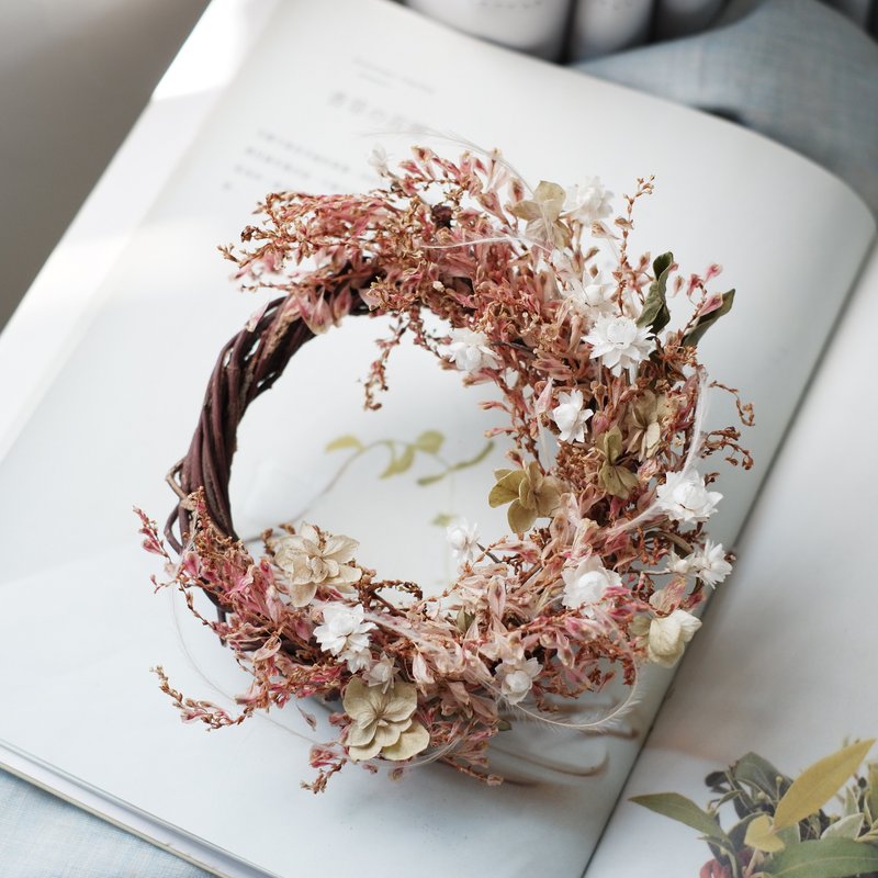 To be continued | Autumn strong knotweed flower dry flower wreath spot - Dried Flowers & Bouquets - Plants & Flowers Pink