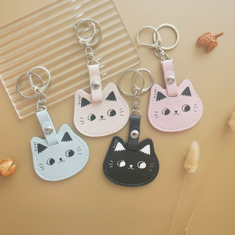 O-CAT - Magnetic Card Holder. JLF-16. - Keychains - Faux Leather 