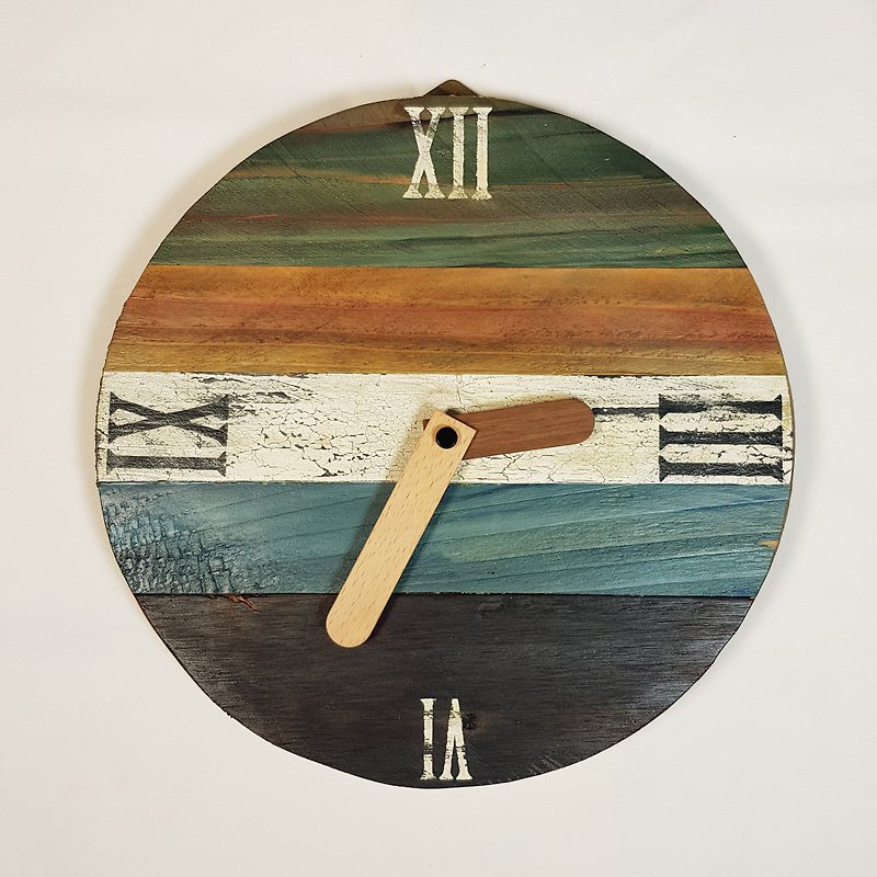 clock - Clocks - Wood Khaki