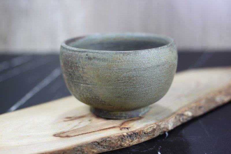 [Thank you, teacher] Seven-day firewood-fired tea bowls and teacups naturally fall into ash, handmade by the famous artist Ye Minxiang - ถ้วย - เครื่องลายคราม 