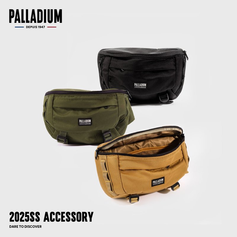 PALLADIUM  GLOBAL LINE 兩用腰包 2L 黑/卡其/軍綠 三色 BG620 - 側背包/斜背包 - 其他材質 多色