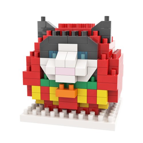 Archbrick Archbrick 貓貓達摩 Pixel積木 Nanoblock