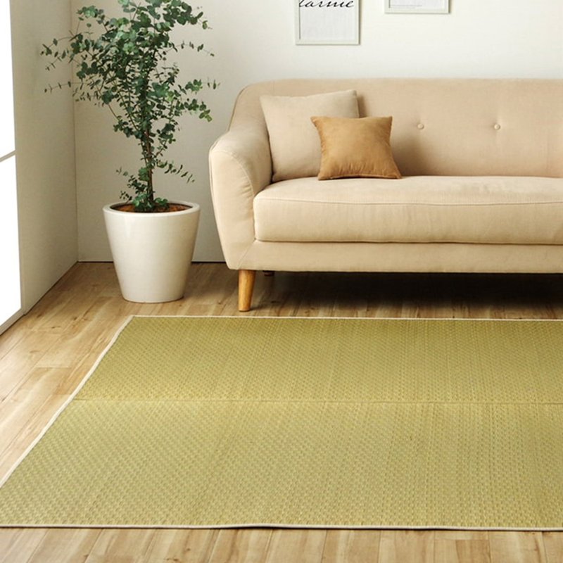 Pure Essence Rush Mat: Finely Selected, Undyed Natural Rushes - Rugs & Floor Mats - Plants & Flowers 