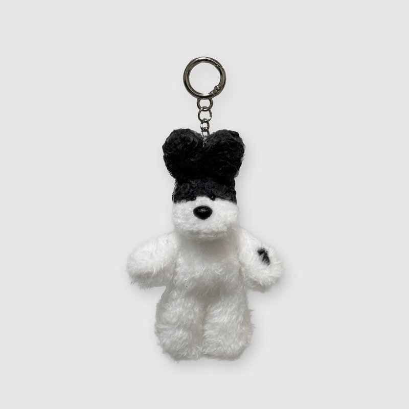 Dog-oreo PIPI keyring 2 - 鑰匙圈/鑰匙包 - 聚酯纖維 黑色