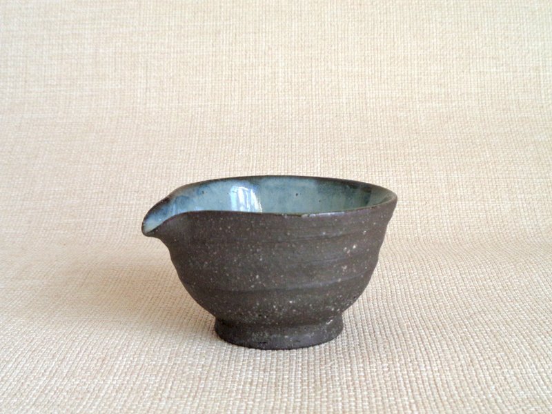 片口  湯冷しa - 茶壺/茶杯/茶具 - 陶 黑色