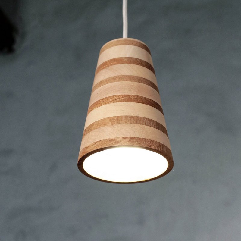 Ceiling light Spotlight Wood pendant light Modern pendant light fixture - 燈具/燈飾 - 木頭 