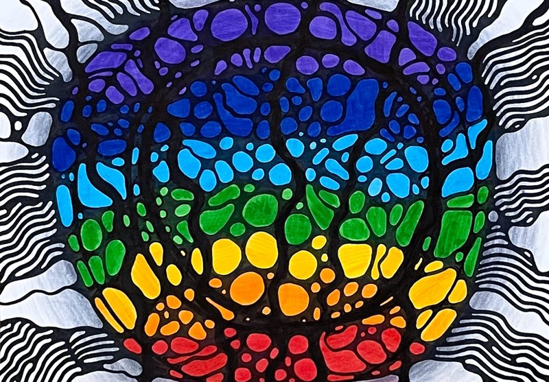 Healthy body and soul - healthy Earth and Universe! - 壁貼/牆壁裝飾 - 紙 