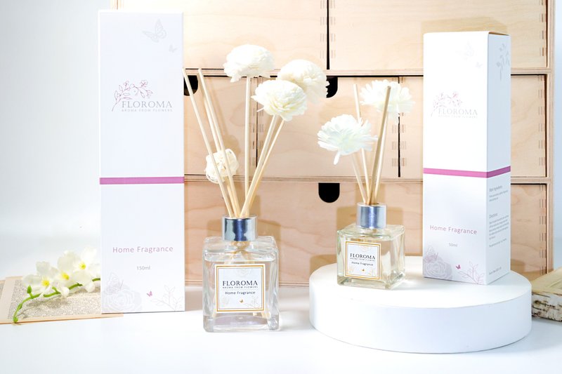 百合花 Lily  室內擴香瓶  Home Diffuser - 香氛/精油/擴香 - 其他材質 白色
