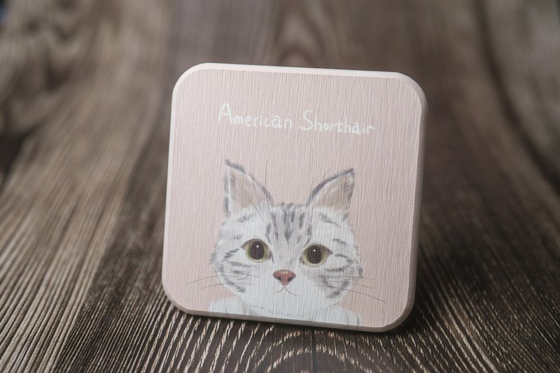 Peeping at you series coaster | Meishort diatomite coaster - Coasters - Other Materials 