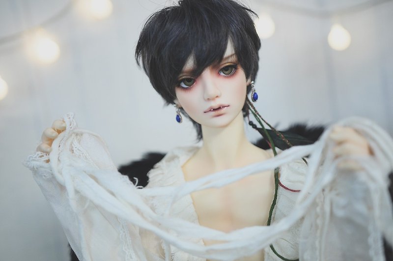Raven Doll head pre-order (No makeup) - Other - Other Materials 