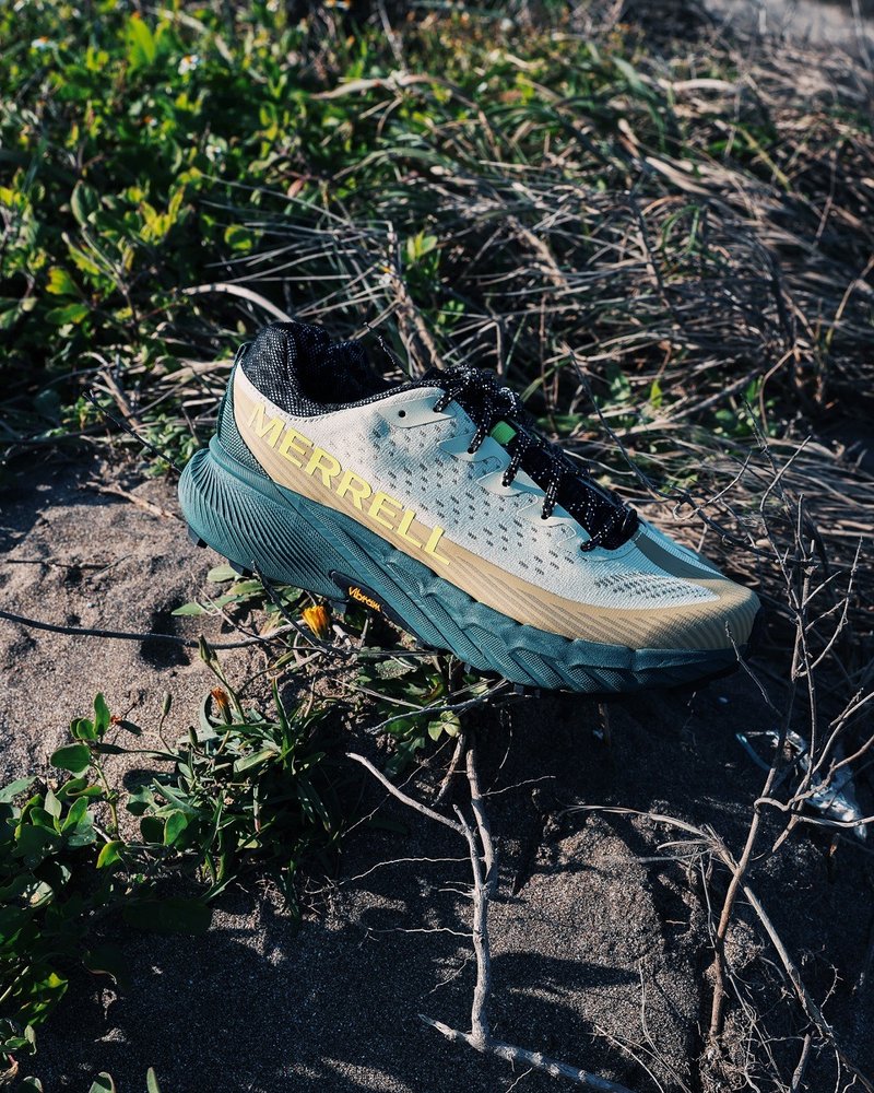 MERRELL AGILITY PEAK 5輕量戶外越野慢跑運動鞋 男鞋-墨綠色 - 男運動鞋/球鞋 - 環保材質 