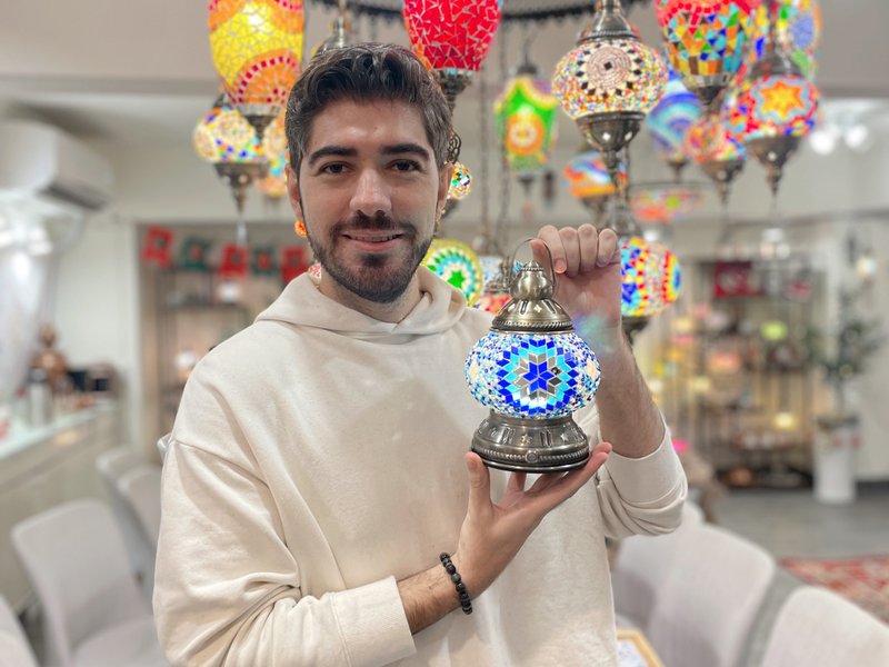 Taipei: Turkish Mosaic Lamp DIY Handmade Experience - Pottery & Glasswork - Glass 