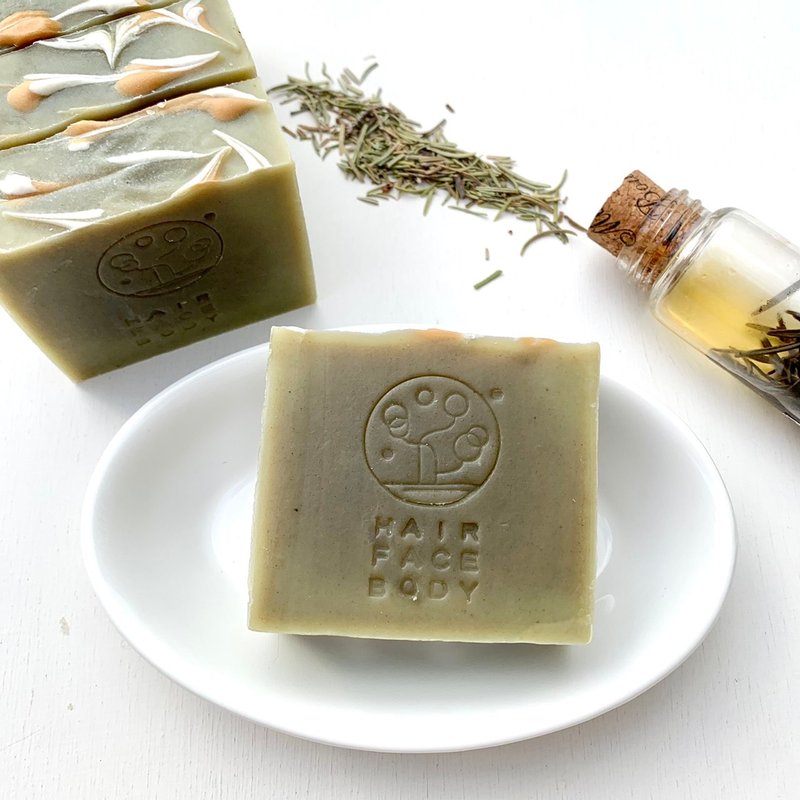 綠色奇蹟 The Green | 全效手工皂 (Hair/Face/Body) - 肥皂/手工皂 - 其他材質 綠色