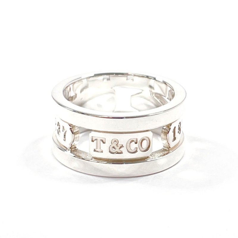 【日本直送 中古美品】10.5号 ティファニー TIFFANY&Co. リング・指輪 1837 エレメント シルバー925 シルバー - 戒指 - 純銀 銀色
