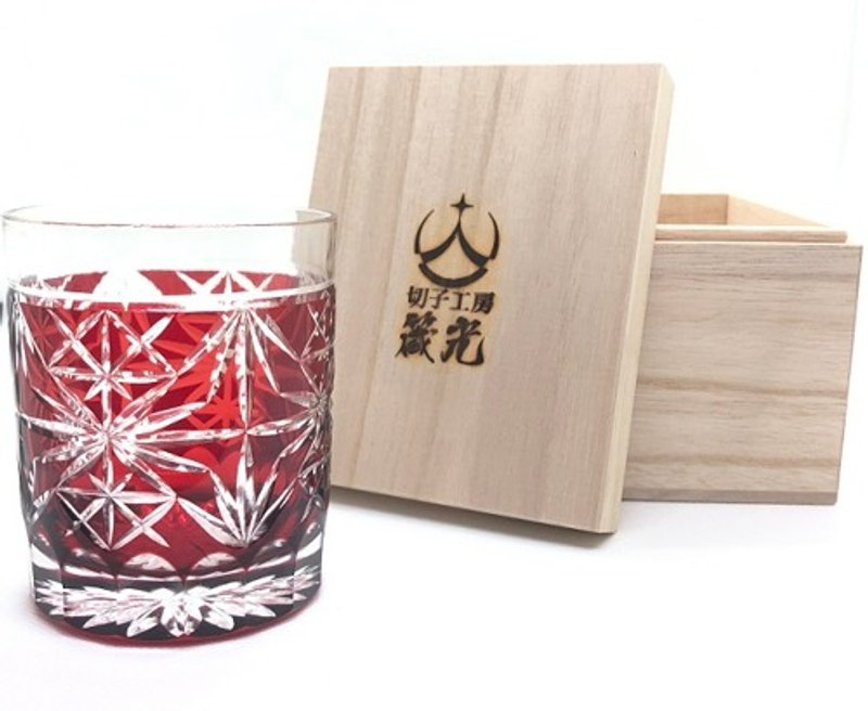 菊と麻ロックグラス - 茶壺/茶杯/茶具 - 玻璃 
