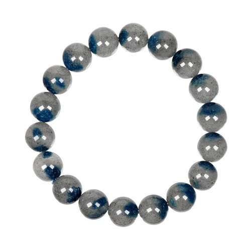 正佳珠寶 Gemsrich Jewelry 【正佳珠寶】藍草莓晶 聚寶盆藍草莓籽 11.3-11.8mm 藍草莓晶手珠