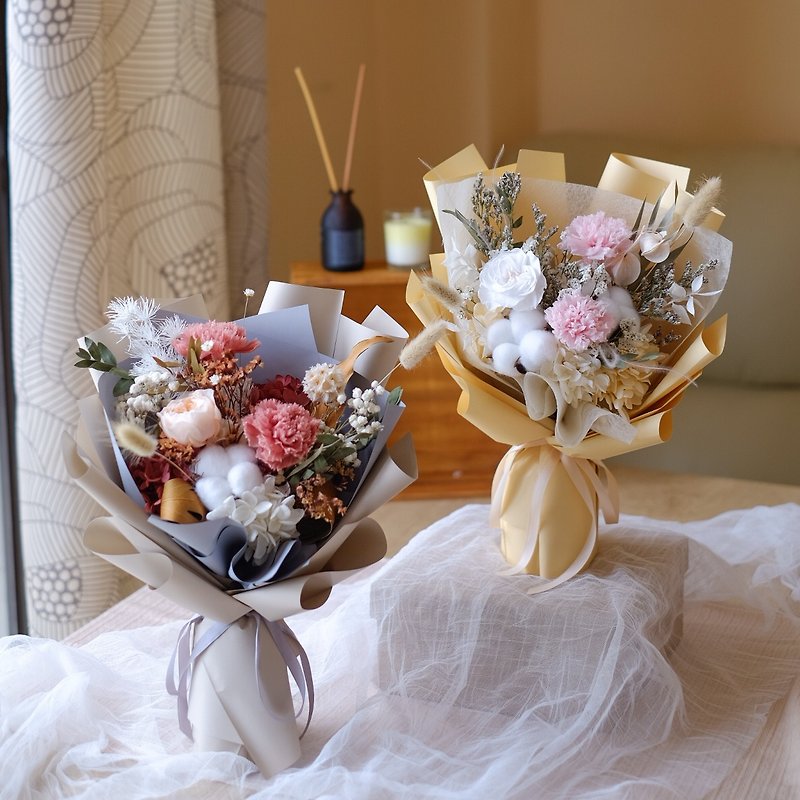Mother's Day・Carnation Bouquet - Dried Flowers & Bouquets - Plants & Flowers Pink