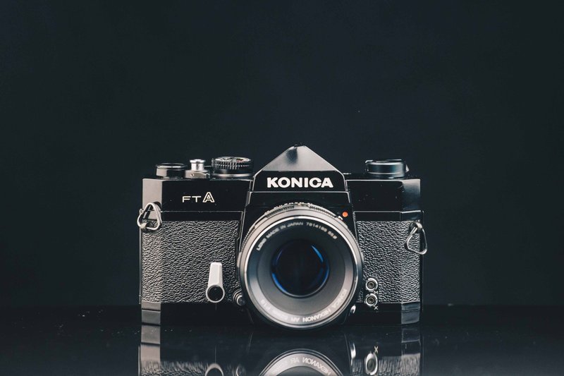 KONICA FT A + 55mm F1.8＃014＃135フィルムカメラ - カメラ・チェキ - 金属 ブラック