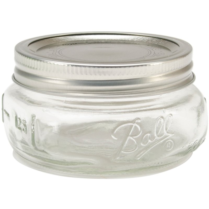 8oz wide mouth elite mason jar (for minor defects, you can ask for private information) - อื่นๆ - แก้ว 